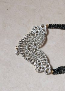 Designer Mangalsutra &amp; Earrings Set