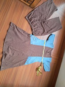 1)Women's Kurta and Palazzo Set