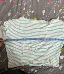 Green Crop Top