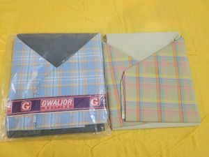 Gwalior Suitings - Classic Plaid pent shirt fabric