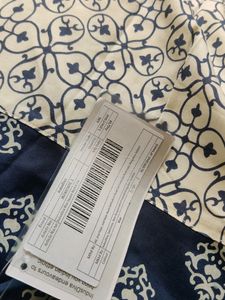 IndusDiva Blue A Line Kurta