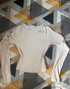 Light Pink Long Sleeve Top