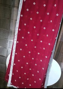 Elegant Maroon Ethnic Gown
