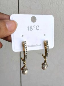 Elegant Pearl Drop Earrings