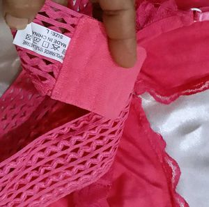 new Bra Hot Pink