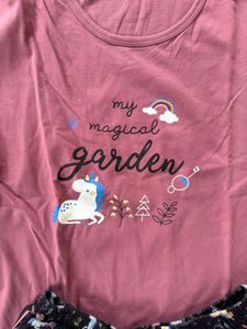 Cute Unicorn Pajama Set