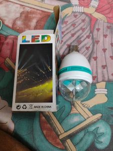 3-Watts e26;B22 LED Multicolour Disco Light