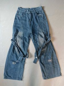 🇰🇷Stylish Wide Leg Jeans