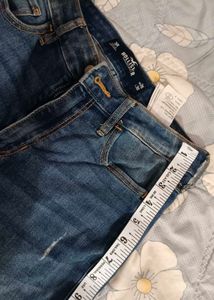 Hollister Ripped Blue Jeans