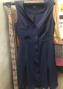 DKNY Woman Shirt Dark Blue Dress