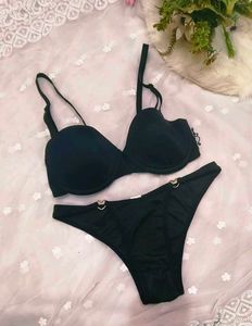 Black Bra & Panty Set