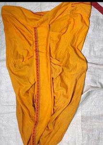 Men's Yellow Dhoti