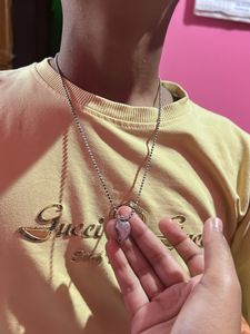 Heart Pendant Silver Necklace