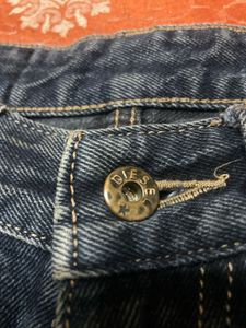 Diesel Dark Wash Straight Leg Jeans original