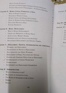 Indian Economic Development Textbook Class 11
