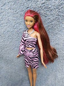 Barbie Doll with Pink Zebra Print Outfit