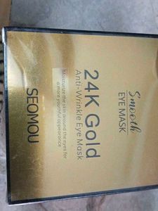 24K Gold Anti-Wrinkle Eye Mask