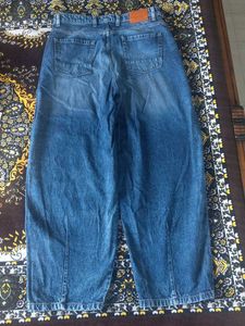 Wide Leg Denim Jeans from The Indian Garage