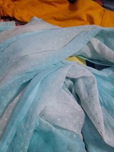 Light Blue Kurta Set with beautiful Dupatta