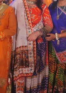 Embroidered lehenga choli with Dupatta