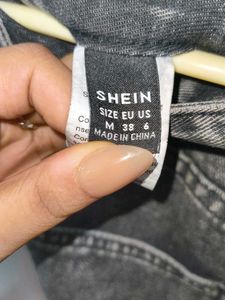 Stylish Acid Wash Wide Leg Jeans