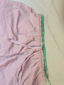 Pink Casual Shorts