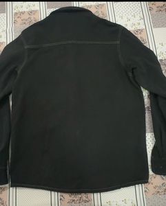 CROPP Classic Black Denim Shirt for Men