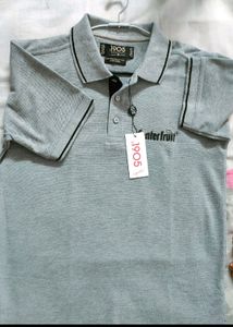 Classic Grey Polo Shirt