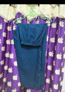 Beautiful Blue Floral Print Kurta Set