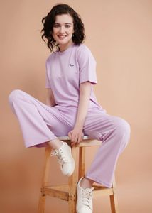 Lilac Relaxed Fit Pajama Set