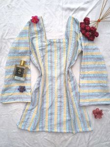 corset back Striped kurti 🎀