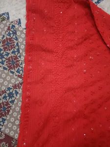 Beautiful 😍 Red ♥️ Kurta