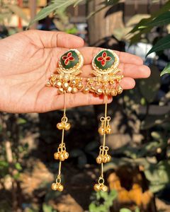 NEW Kashmiri Dejhoor Jhumka Earrings