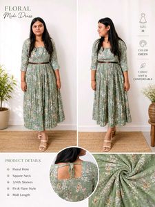 Floral Midi Dress