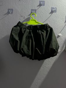 High Waisted Bubble Skirt