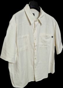 PERSTEP Classic White Short Sleeve Button-Up Shirt