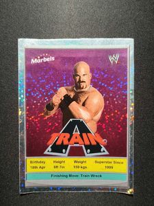 Marbels WWE sticker collectible - A TRAIN