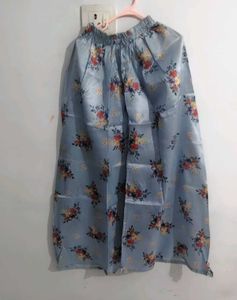 Elegant Embroidered Gray Ethnic Dress
