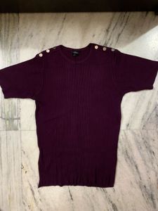 Ribbed Knit Top