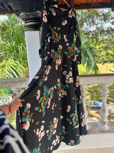 Floral long Dress