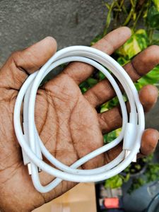 White USB-C Charging Cable