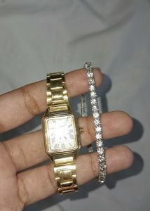 [RESTOCKED]vintage gold Watch