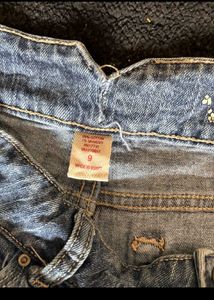 MOSSIMO Blue Denim Shorts