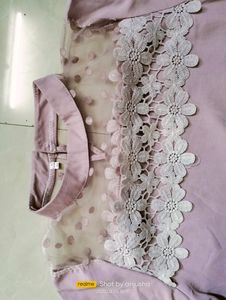 Shein Pink Top +Srug