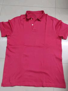 Men's Pink Polo T-Shirt
