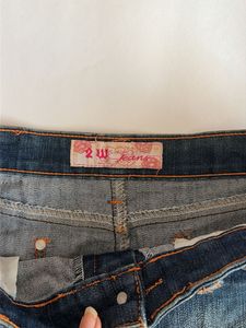Y2k micro mini Denim Skirt