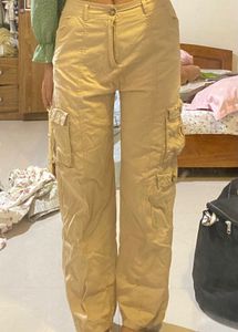 Stylish Cargo Pants - Tan