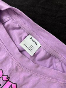 Bershka Kuromi  Baby Tee