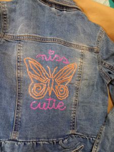 S.Oliver Denim Jacket - Ruffle Details