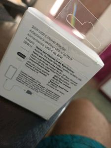 Iphone 20 Walt Adapter 1yr Garranty.